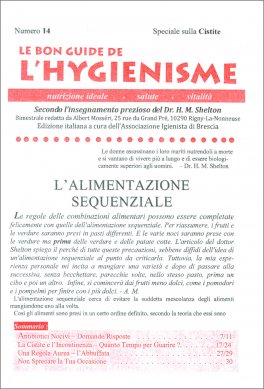 Le Bon Guide de L'Hygienisme n.14 - Speciale: Cistite — Rivista - 1