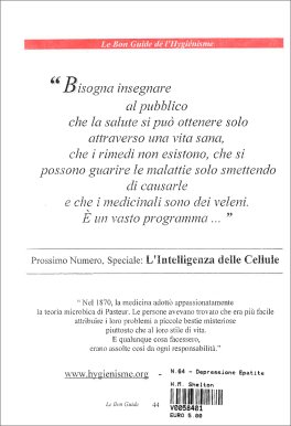 Le Bon Guide de L'Hygienisme N.64 - Depressione Epatite — Rivista - 2