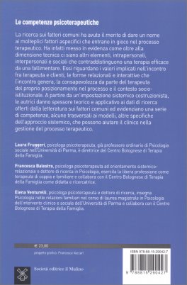 Le Competenze Psicoterapeutiche — Libro - 2