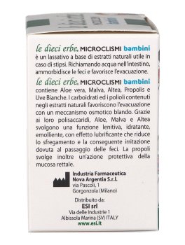 Le Dieci Erbe Microclismi Bambini - 3
