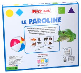 Le Paroline - 12 Grandi Sagome per Giocare — Libro/Gioco - 2