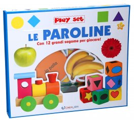 Le Paroline - 12 Grandi Sagome per Giocare — Libro/Gioco - 1