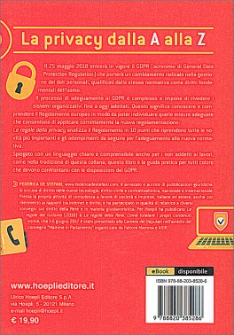 Le Regole della Privacy — Libro - 2