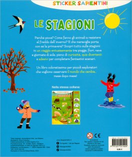 Le Stagioni - Sticker Sapientini — Libro - 2