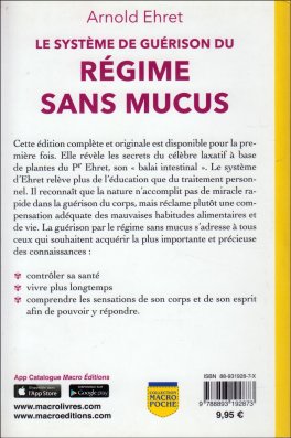 Le Système de Guérison du Régime sans Mucus — Livre - 2