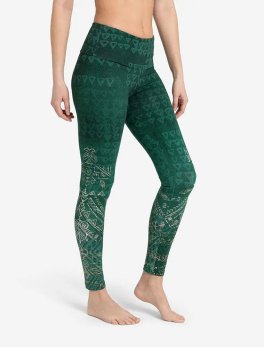 Leggings Buddhi Yoga - Smeraldo - 3