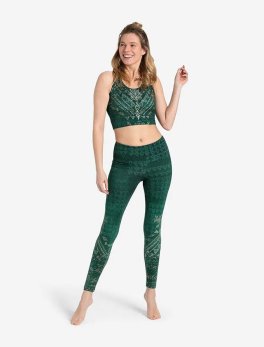 Leggings Buddhi Yoga - Smeraldo - 4