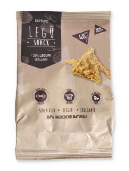 LEGÙ® Snack Senza Glutine - Triangoli di Legumi al Tartufo - 1