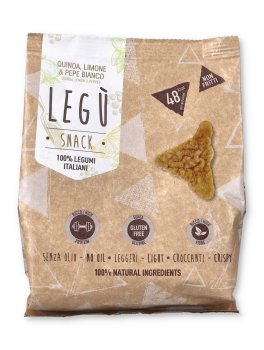 LEGÙ® Snack - Triangoli Quinoa, Limone, Pepe - 1