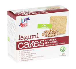 Legumi Cakes - Crackers di Ceci Bio - 1