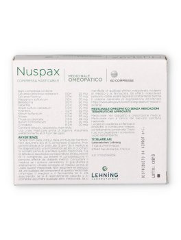 Lehning Nuspax 60 Compresse - 3