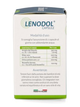 Lenodol® Capsule - Integratore di Artiglio del Diavolo, Ribes Nero, Ortica, Boswellia - 8