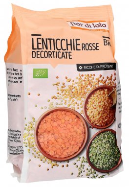 Lenticchie Rosse Decorticate di Fior di Loto ...