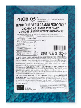 Lenticchie Verdi Grandi Biologiche - 2
