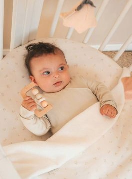 Lenzuoli Coprimaterasso per Culla con Angoli - 5