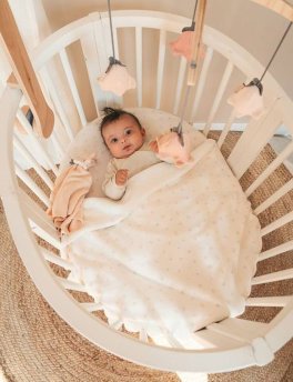 Lenzuoli Coprimaterasso per Culla con Angoli - 6