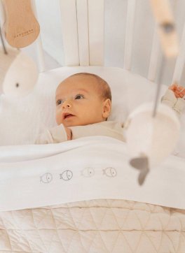 Lenzuolo per Culla in Mussola - 4