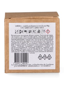 Libera - Candela Profumata in Cera di Soia Naturale - 5