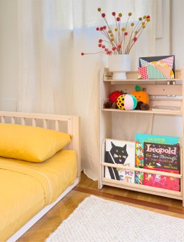 Libreria Evolutiva Liblola in Legno Naturale - 8