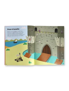 Libri con Adesivi - Cavalieri e Castelli — Libro - 3