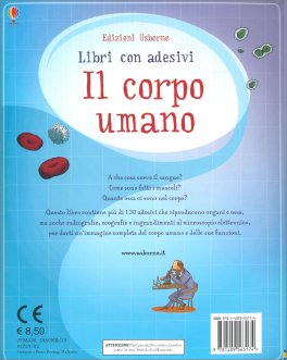 Libri con Adesivi - Il Corpo Umano — Libro - 2