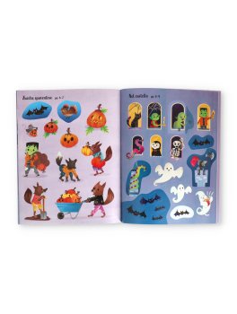 Libri con Adesivi - Mostri di Halloween — Libro - 2