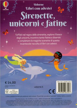 Libri con Adesivi - Sirenette, Unicorni e Fatine — Libro - 2