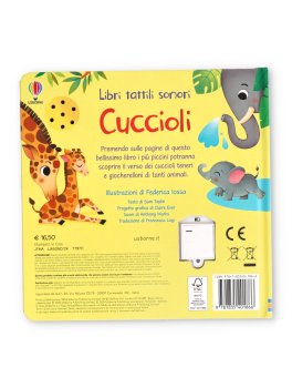 Libri Tattili Sonori - Cuccioli — Libro - 5
