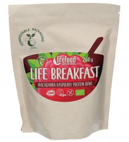 Life Breakfast - Macadamia, Lamponi Protein Bowl