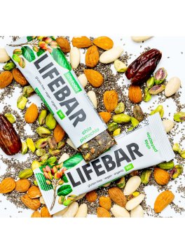 Lifebar Barretta Energetica Bio e Vegan - Pistacchio e Chia - 5