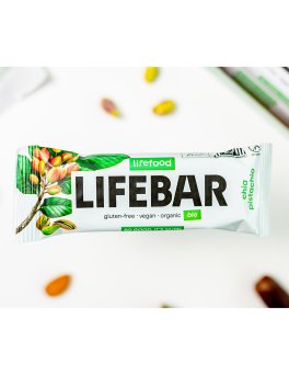 Lifebar Barretta Energetica Bio e Vegan - Pistacchio e Chia - 6