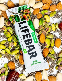 Lifebar Barretta Energetica Bio e Vegan - Pistacchio e Chia - 4