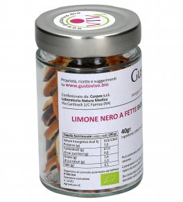 Limone Nero a Fette Bio, Crudo e Fermentato Naturalmente - 2