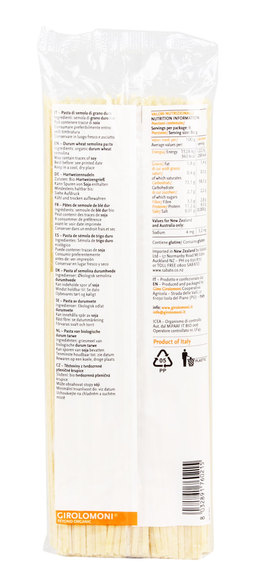 Linguine di Semola di Grano Duro Bio - Trafilata al Bronzo - 4