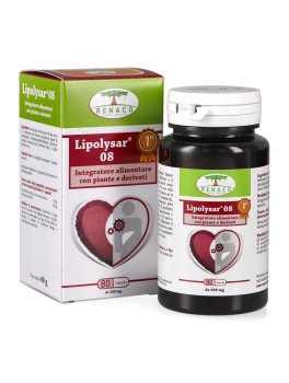 Lipolysar 08 - Integratore di Riso Rosso Fermentato e Genziana - 1