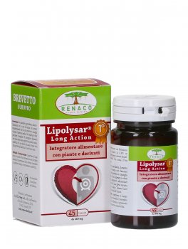 Lipolysar Long Action - Integratore di Riso Rosso Fermentato e Vite rossa - 1