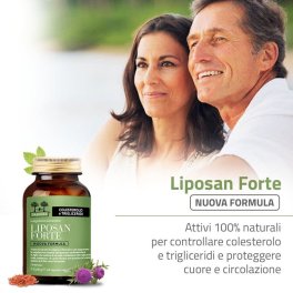 Liposan Forte Nuova Formula 100% Naturale - Integratore di Riso rosso fermentato per il Colesterolo alto - 7