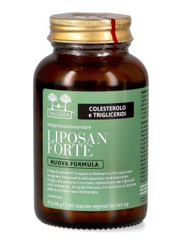 Liposan Forte Nuova Formula 100% Naturale - Integratore di Riso rosso fermentato per il Colesterolo alto - 1