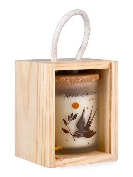 Little Box Legno Serenity - Candela Profumata a Base di Cera di Soia - 3