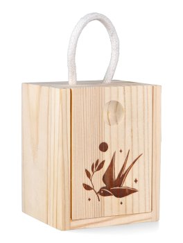 Little Box Legno Serenity - Candela Profumata a Base di Cera di Soia - 2