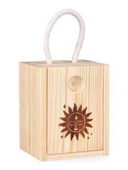 Little Box Legno Serenity - Candela Profumata a Base di Cera di Soia - 2