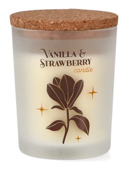 Little Box Legno Serenity - Candela Profumata a Base di Cera di Soia -Vaniglia & Fragola - 4