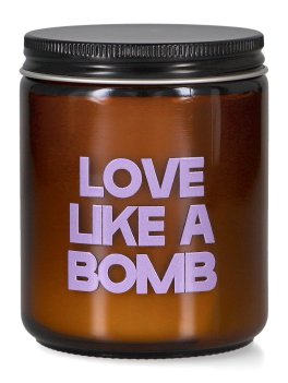 Love Like A Bomb - Candela Profumata di Cera di Soia - 3