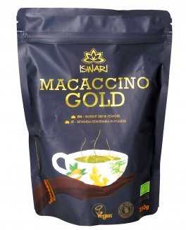 Macaccino Gold - Bevanda Istantanea di Curcuma e Maca in Polvere - 1