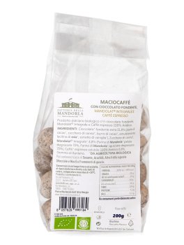Macio Caffè Espresso - Praline Biologiche al Cioccolato Fondente con Mandolat® Integrale - 3