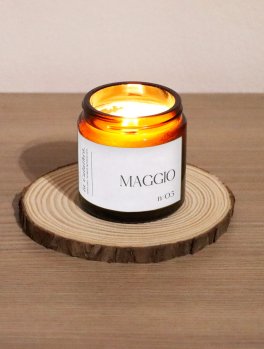 Maggio - Candela Profumata in Cera di Soia - 8