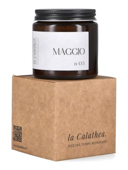 Maggio - Candela Profumata in Cera di Soia - 5