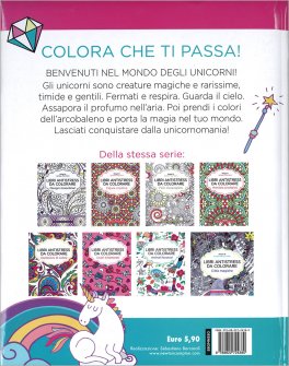 Magici Unicorni - Libri Antistress da Colorare — Libro - 2