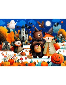 Magico Puzzle ad Acqua - Halloween - 5