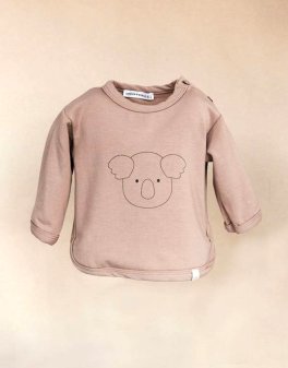 Maglia Bimbo con Stampa - Cammello - 3